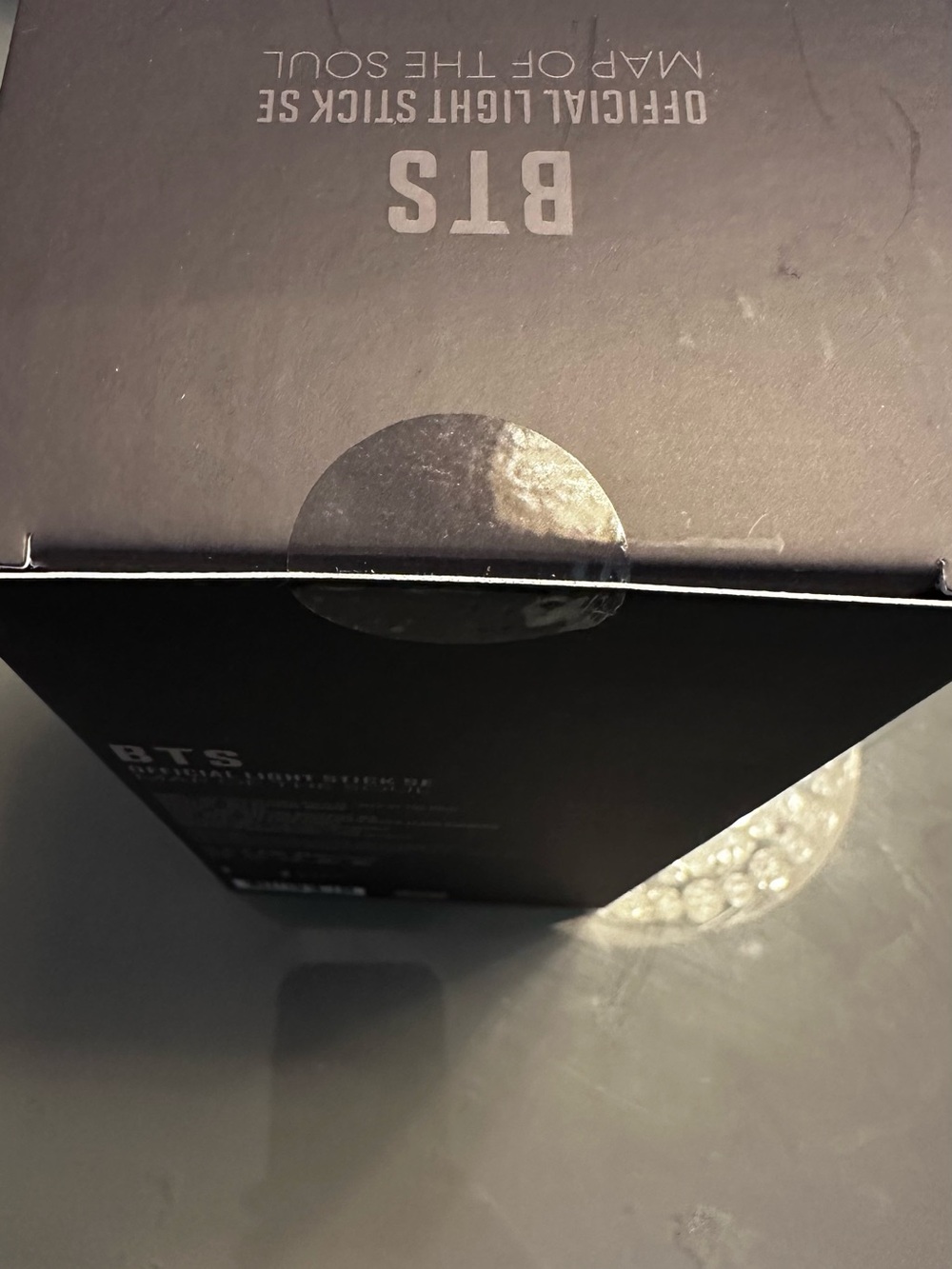 BTS Official Light Stick SE Box — Black